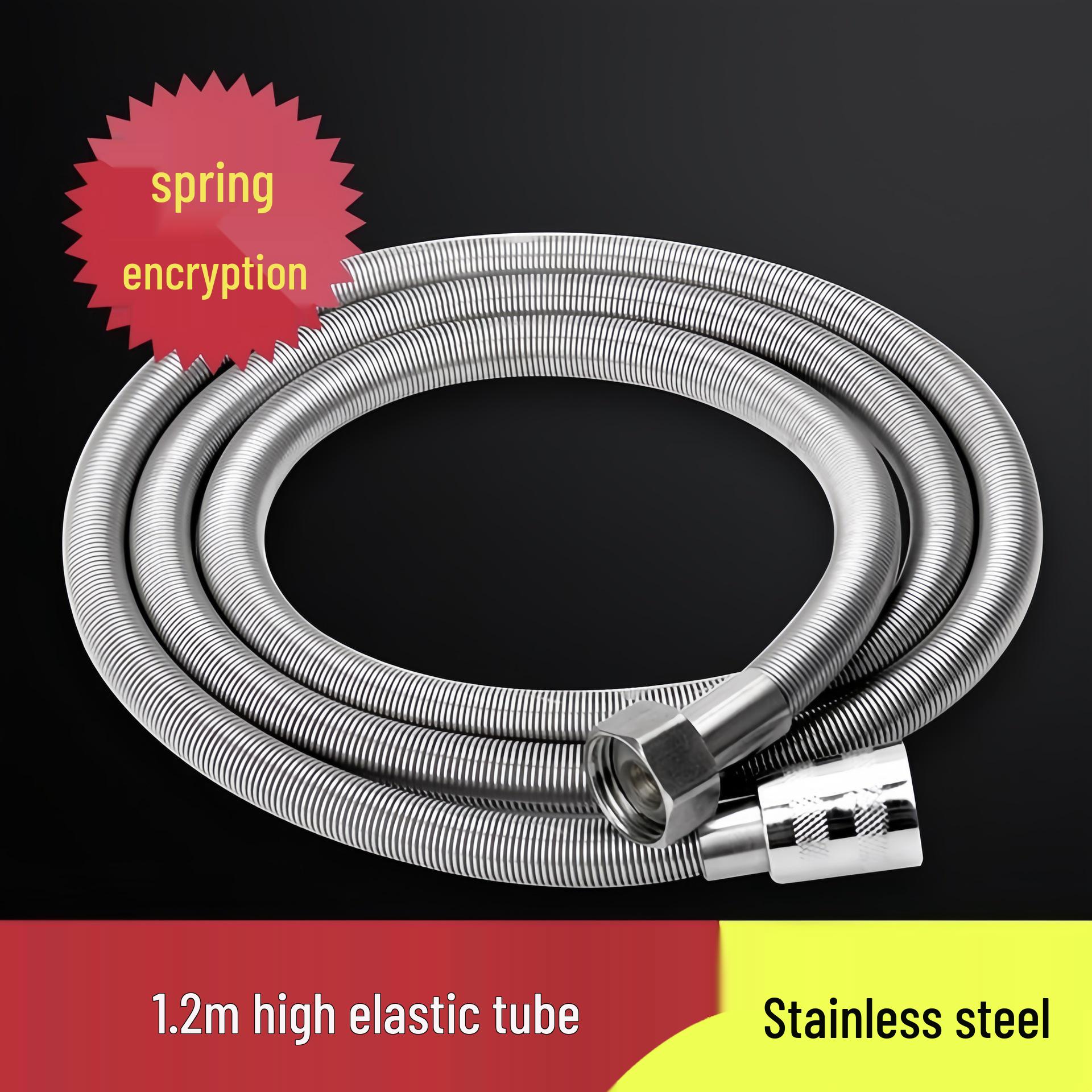 

304 Stainless Steel Telescopic Explosion-Proof Corrugated Shower Hose