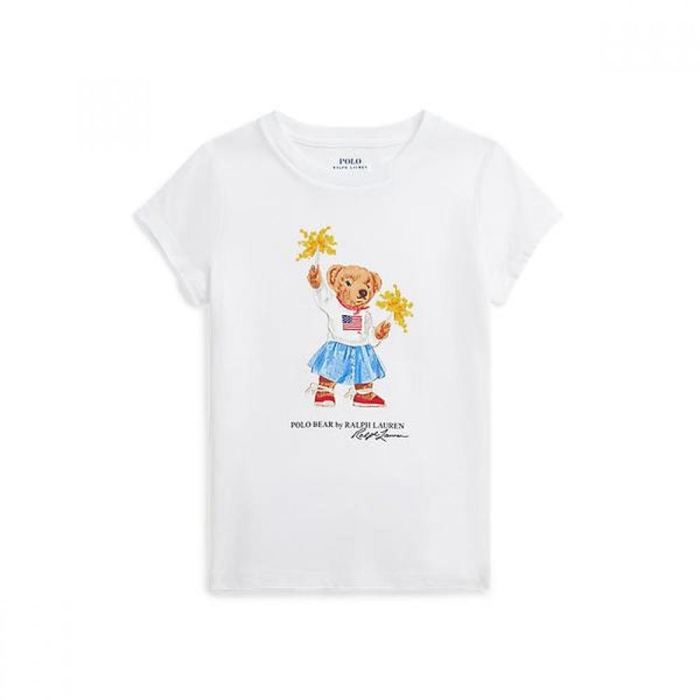 Polo Kids Girls 2 6 Years Old Polo Bear Cotton Jersey Tee  Cwpotshr8020411100 2