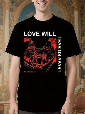 Und Wo Lil Peep Love Will Tear Us Apart Grafik-T-Shirt - ...