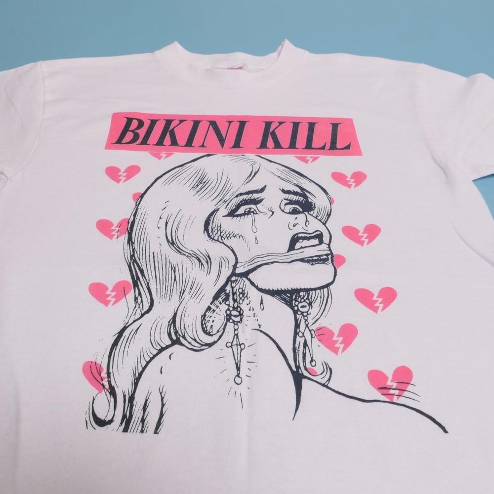 New Bikini Kill Band Heartbreak Gift Funny White S-5XL Shirt TU361 Unisex T-Shirt XL