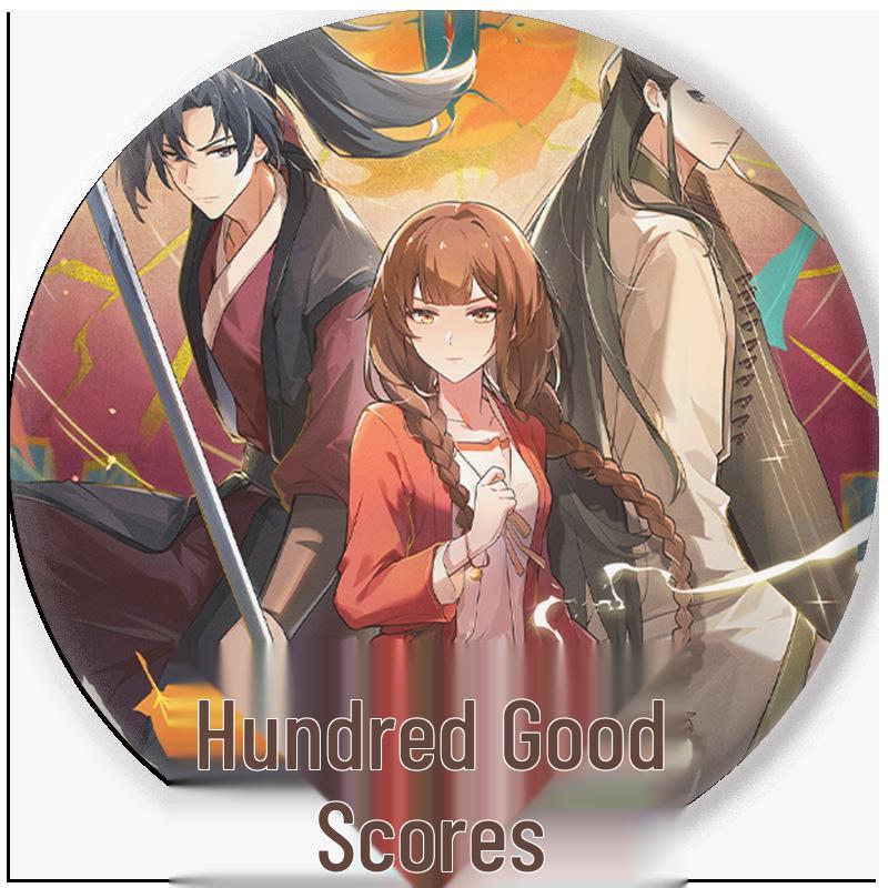 Cartoon Anime Merchandise: Tin Badge, Iron Badge, Brooch, Mirror, Keychain, Pendant from Hundred Demons Record