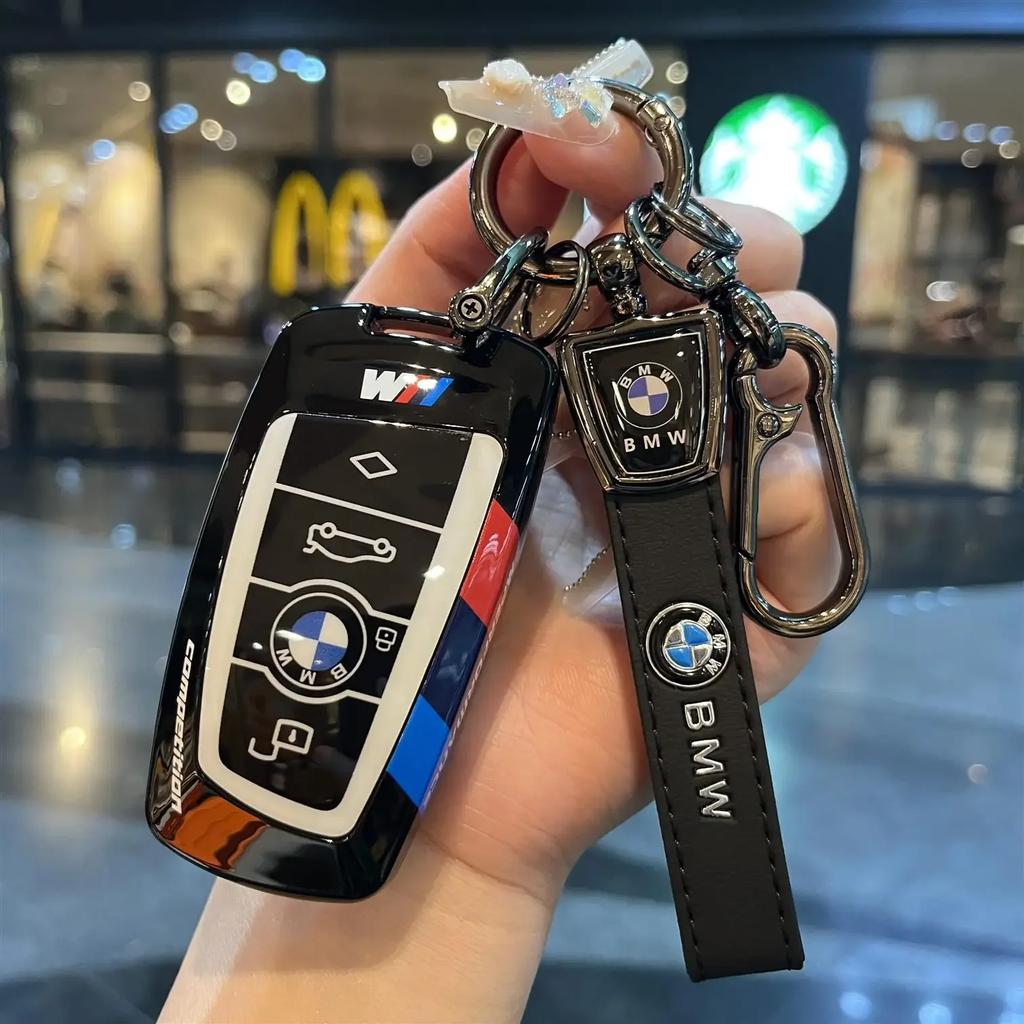 Car Remote Key Case Cover Shell for BMW X1 X3 X5 X6 X7 1 3 5 6 7 Series G20 G30 G11 F15 F16 G01 G02 F48 Car Accessories EV2