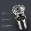 304 Stainless Steel Tea Strainer with Glass Thermos Cup and Separator