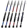 Sougayilang 1.8-2.4m Cannes à pêche télescopiques Ultra légères Spinning Casting Canne en carbone Accessoires de pêche Poids du leurre 10-30g