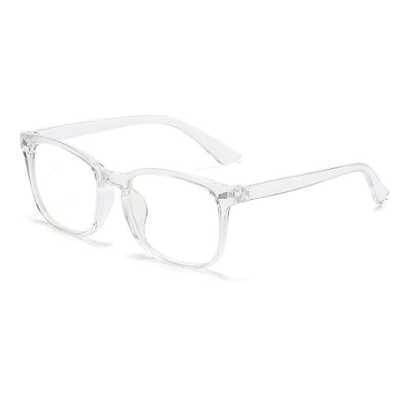 

Large Frame Anti-blue Light Flat Mirror Men Women Computer Transparent Eyeglasses Oversized Frame Anti UV Anti Blue Rays Eyewear