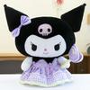 Sanrio Kuromi My Melody Pochacco Plush Toy 40Cm Large Size With Lollipop Dress Squishy Stuffed Animal Doll For Birthday Gift