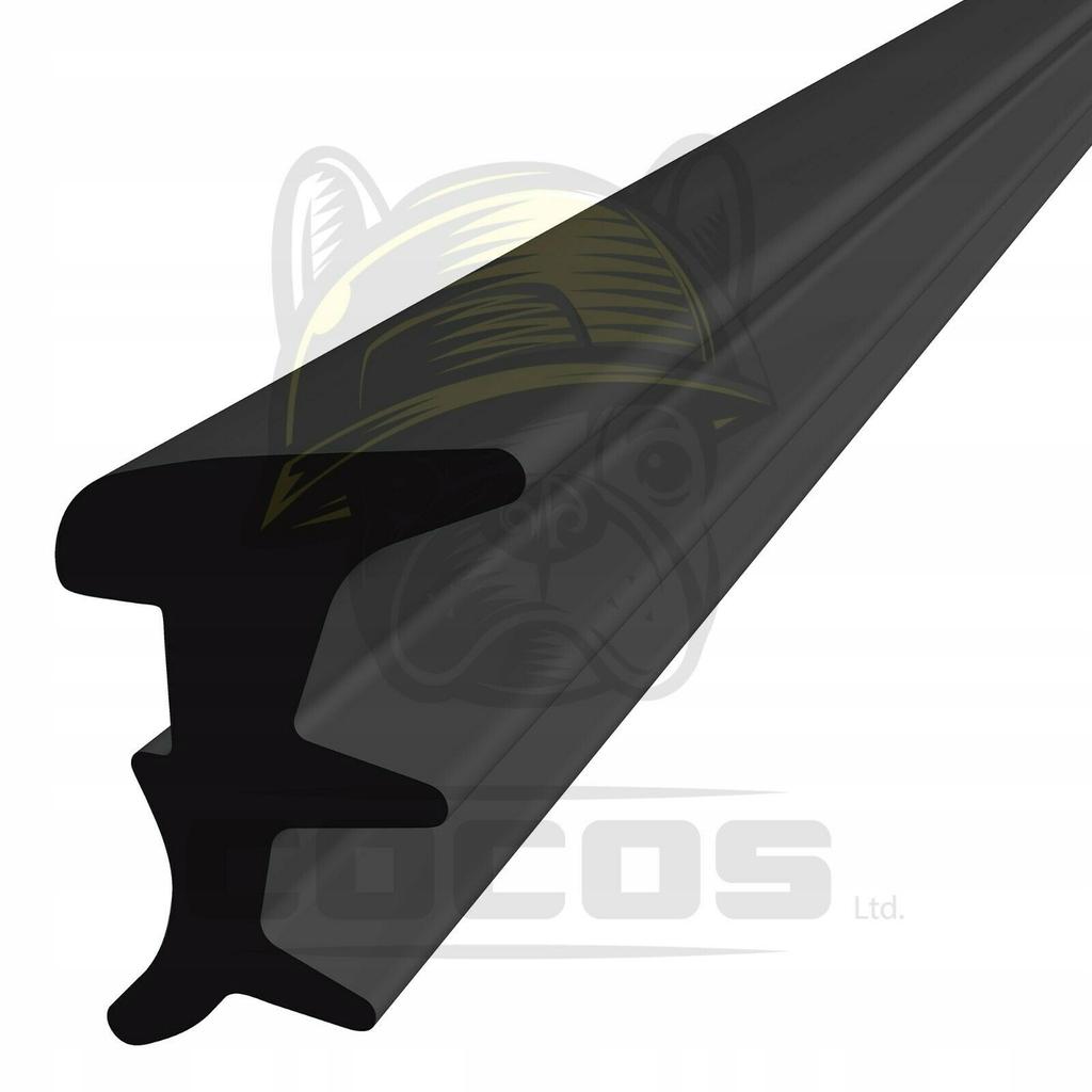 Seal for PVC windows S-256 BLACK 1m
