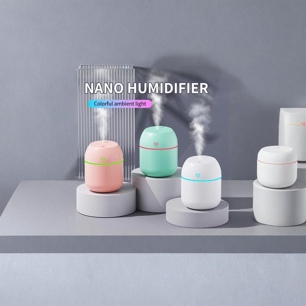 USB Quiet Humidifier Cute Humidifier Large Mist for Home