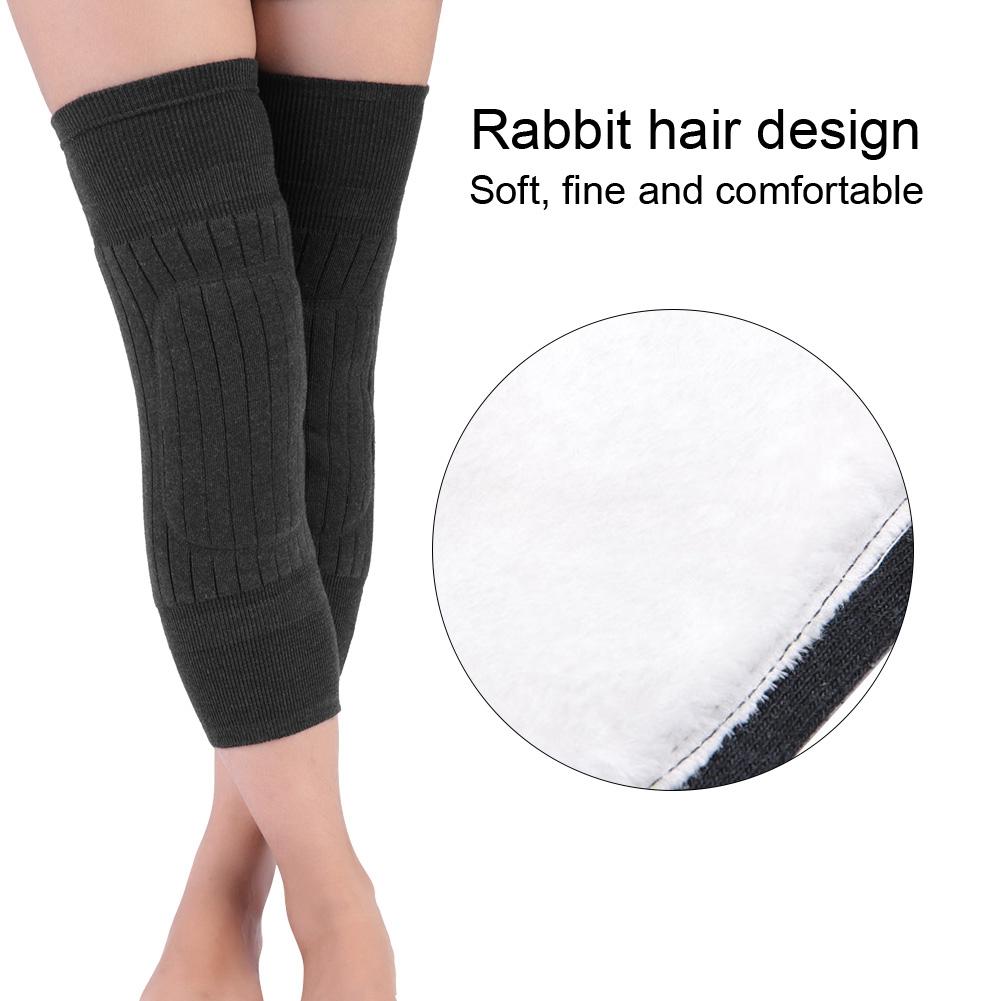 Winter Wool Knee Pads Warm Knee Protector Wool Warmers Thickened Knee Brace