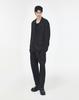 Songzio Songzio Homme Artisan Linen Blazer Black Si3Jk334Bk
