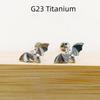 G23 Titan Fledermaus Design Lippenstecker & Helix Knorpel Piercing Schmuck