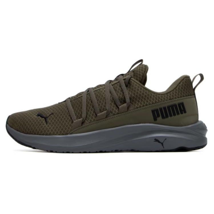 Puma Scarpe da Corsa Basse da Uomo Green Black Softride 377671-13