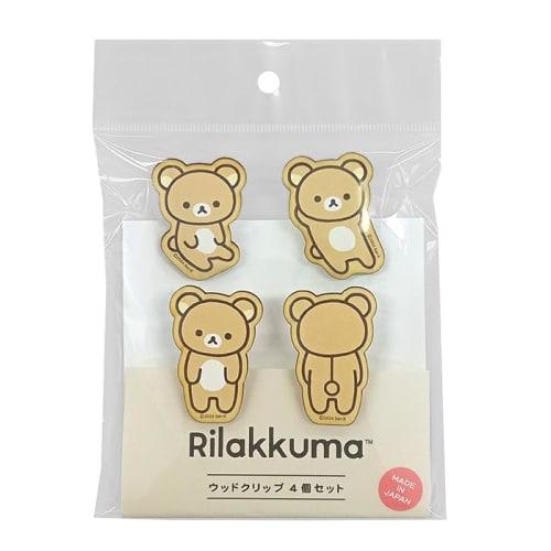 

Rilakkuma Clip Set of 4 Rilakkuma RK891R