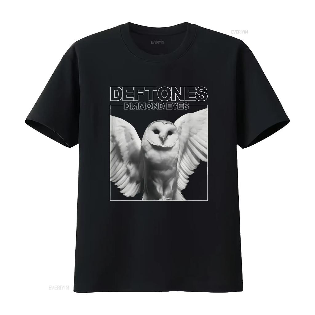 Deftone Tour Rock Band Diamond Eyes Album T-shirt S 5XL Multicolore Vintage Lavato Leggermente Traspirante Elegante Grafica
