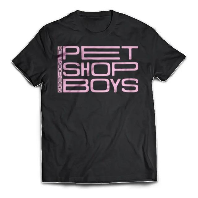Pet Shop Boys Band, Logotipo Basico, Regalo Para Fan, Camise L
