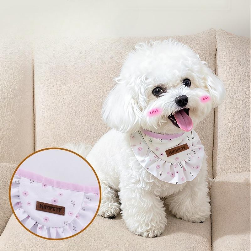 Pet Dog Wet Wipes, Cat Bib, Headband, Cute Decoration, Small and Medium-sized Dog Mouthguard To Prevent Drooling, Mouth Cover