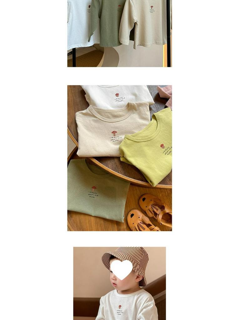 Baby Three-Piece Long Sleeve Crew Neck Tee Set – Spring Collection