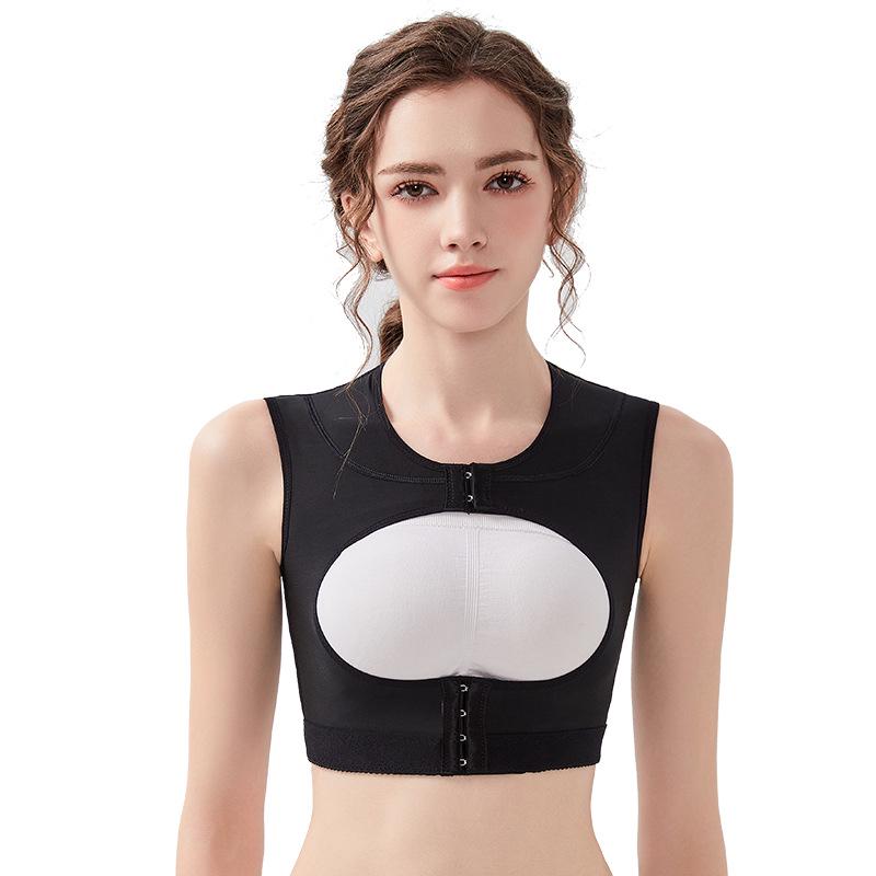 

Upper Body Shaping Chest Binder Vest - Light Support for Breast and Back XXL