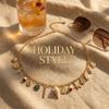 Summer Marine Element Pendant Waist Chain for Women Bohemia Starfish Shell Conch Turtle Belly Chain Vacation Bikini Body Jewelry