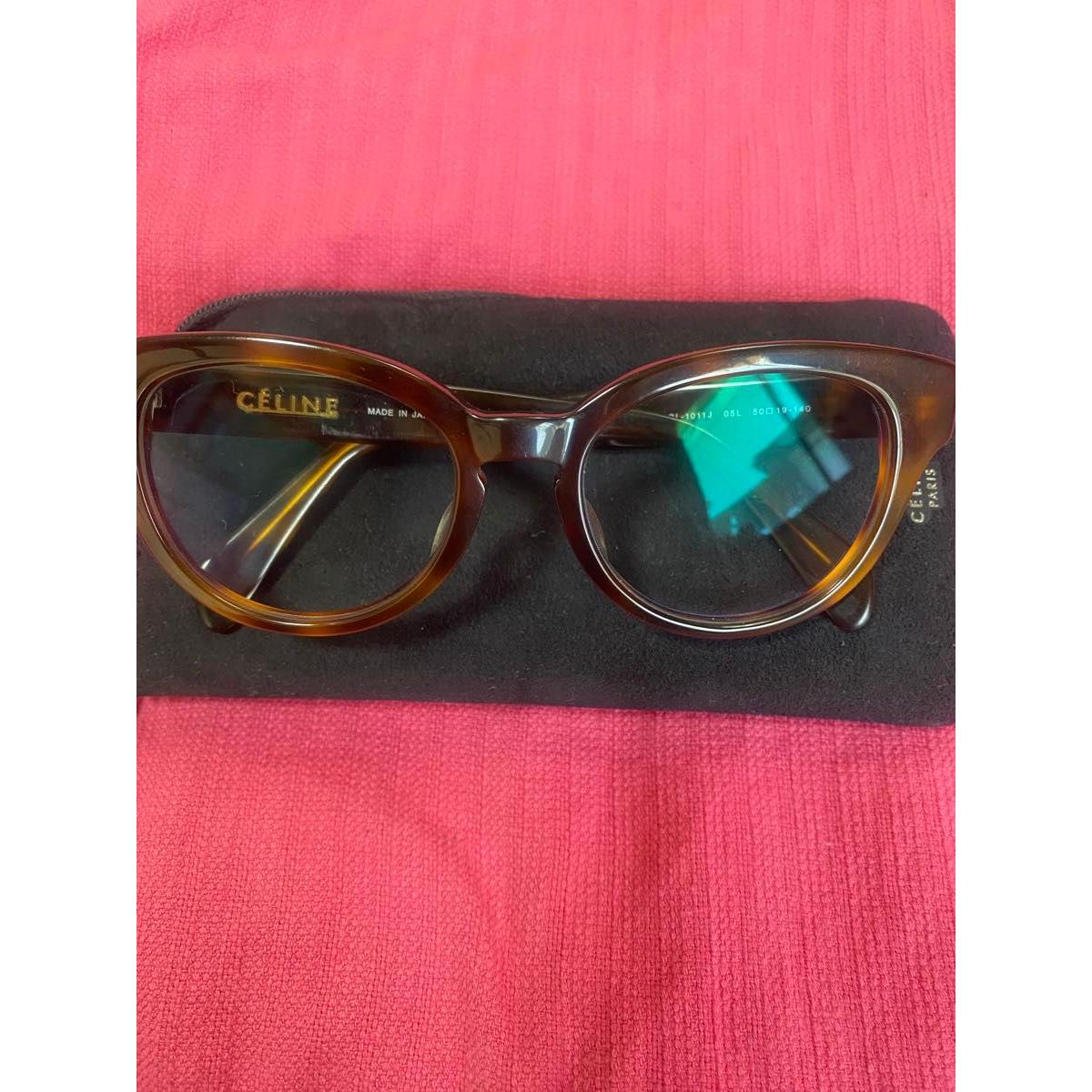 Used CELINE Glasses CL40112 05L 5019 140 Brown