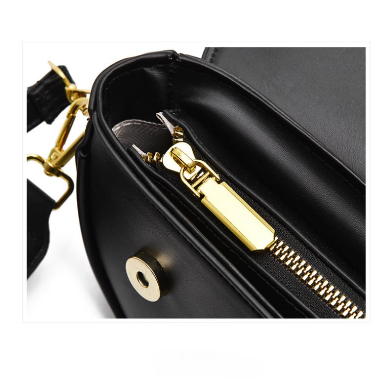 Small Niche Luxury Women's Bag, New Fashionable Underarm Saddle Bag, Korean Version, Simple Casual Single Shoulder Crossbody Bag