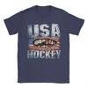 Jack Hughes USA Gold Medal Hockey T Shirts Unisex Cotton Funny TShirt Crew Neck Tee Shirt Short Sleeve Clothing Plus Size