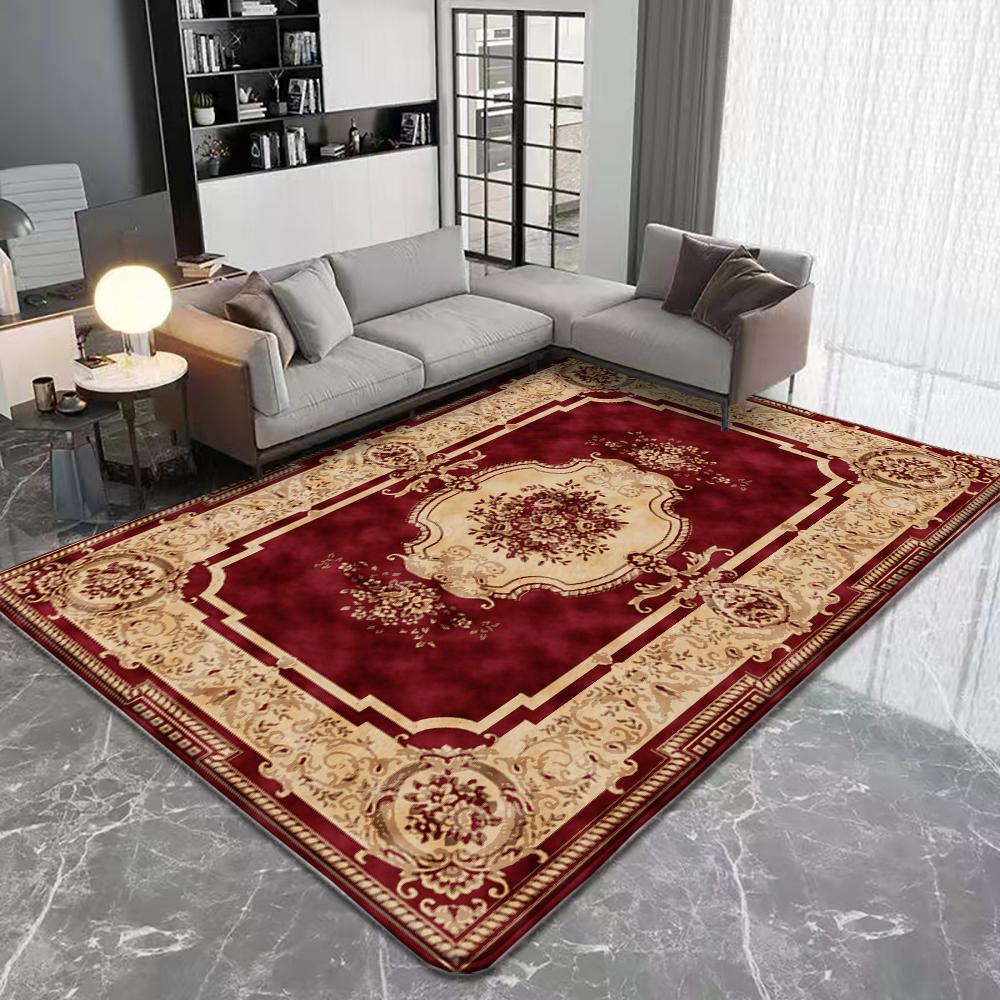 Vintage Moroccan Style Carpet for Living Room Bedroom Home Decor Sofa Table Large Area Rugs Hallway Balcony  Non-slip Floor Mat