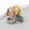 New Mens Modern Stainless Steel Mesh Band Ring 8mm Wide For Men Women Retro Jewelry Gift