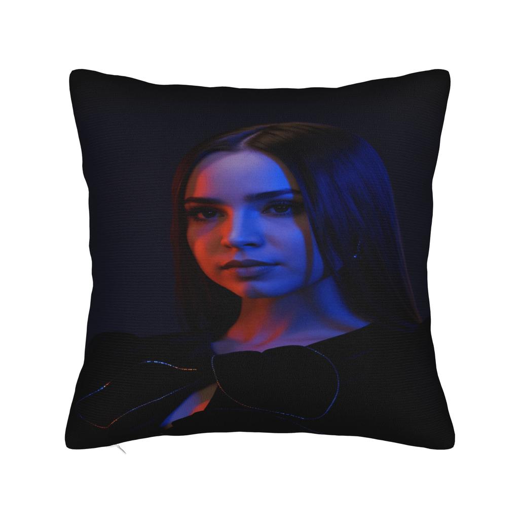 Actor S-Sofia C-Carson Pillow Cover  Novelty Pillow Case For Living Room Chair Soft Cushion Cover Birthday Present