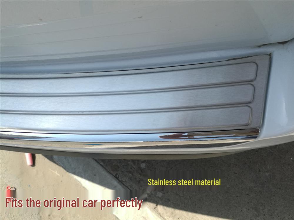 Jeep Compass Rear Guard & Bumper Trim Strip - Custom Modification Special