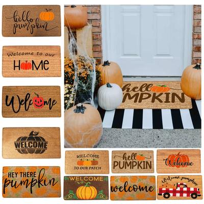 Halloween Doormat Blanket Welcome Home Front Door Decorations Halloween Decor