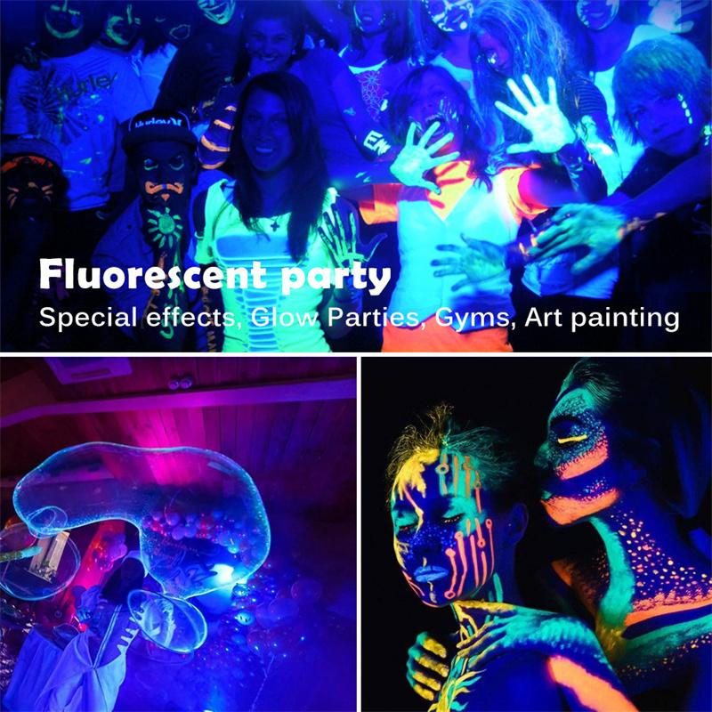 100W 50W LED UV Flomlys Scene Blacklight Ultrafiolett Lampe Flomeffektlys for Halloween Jul Dans DJ Diskotek Fest Bar 220V