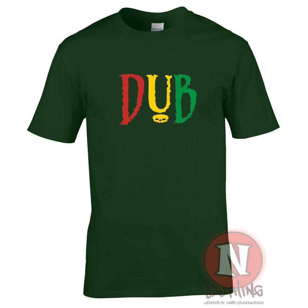 Dub TShirt Reggae Club Step Music Rasta Cool Retro Festival Fun Teeshirt