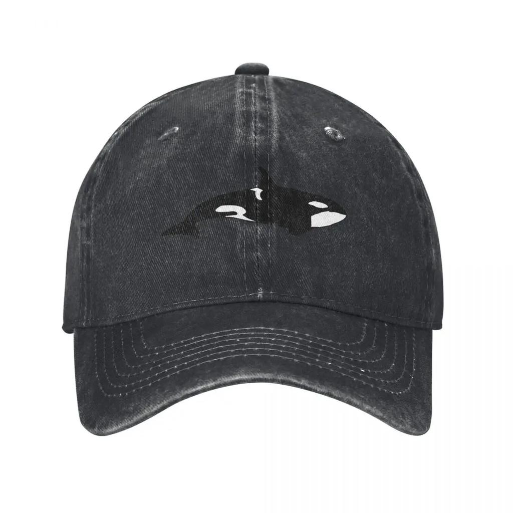 Kosatka (Orcinus orca) Kšiltovka Derby klobouk Designový klobouk Letní klobouk Sluneční klobouk Unisex Luxusní značka Dámský