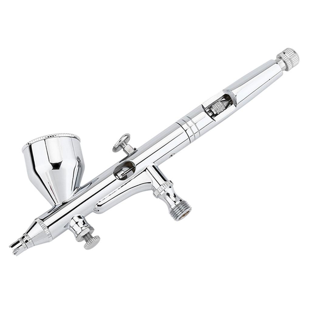 Dual Action Airbrush Kit 0.2mm 0.3mm 0.5mm Needle Art Spray Gun for Cake Nail Model