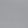 10Pcs Hearing Aid Tube R Type Replacement BTE Earmold Hearing Aid Tubes for Most Hearing Aids