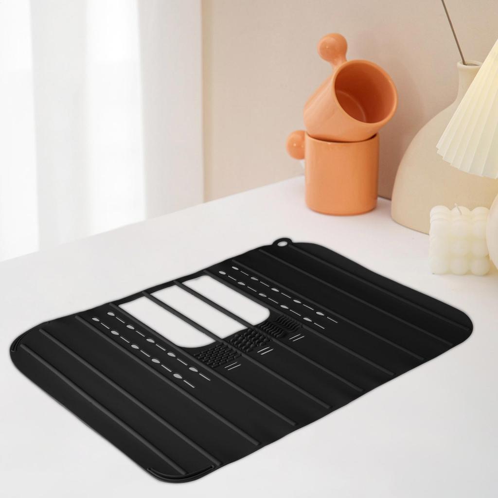 Foldable Sink Cover Hot Tools Organizer Space Saver Tool Holder For Room Vanity Workstation Counter Salon Small Bathroom