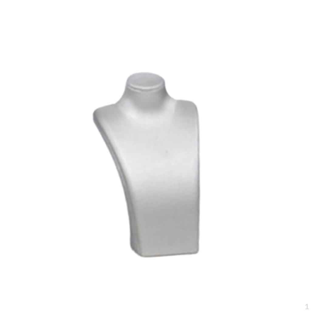 Necklace Bust Display Stand Jewelry Holder Selling Shop Use Photo Prop Decorative