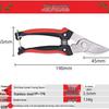 3.5-Inch Stainless Steel Gardening Pruning Shears for Fruit, Potted Plants, Florists, and Vegetable Patches