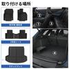 ZUNDUO Floor Mats Luggage Mats for the New Toyota Crown Estate 3D Car Floor Luggage Custom Made of TPE Easy Interior 1st 2nd Rows Luggage Set Estate