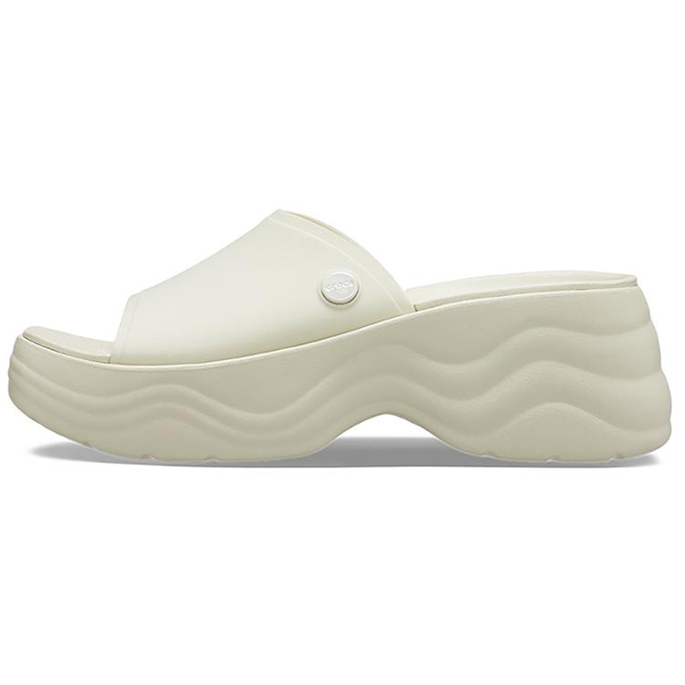 (WMNS) Crocs Skyline Slide  White  Women s 208182-2Y2 EU 38-39