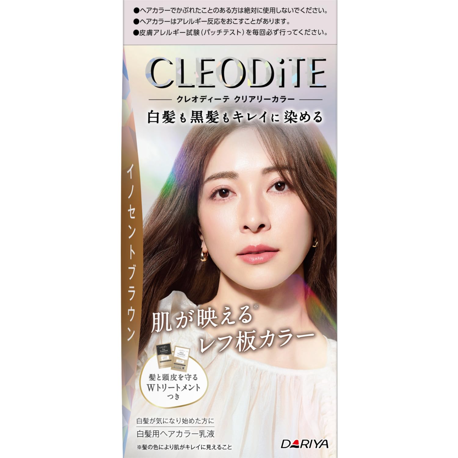 

Cleodite Clearly Color Innocent Brown Hair Dye (Quasi-drug)