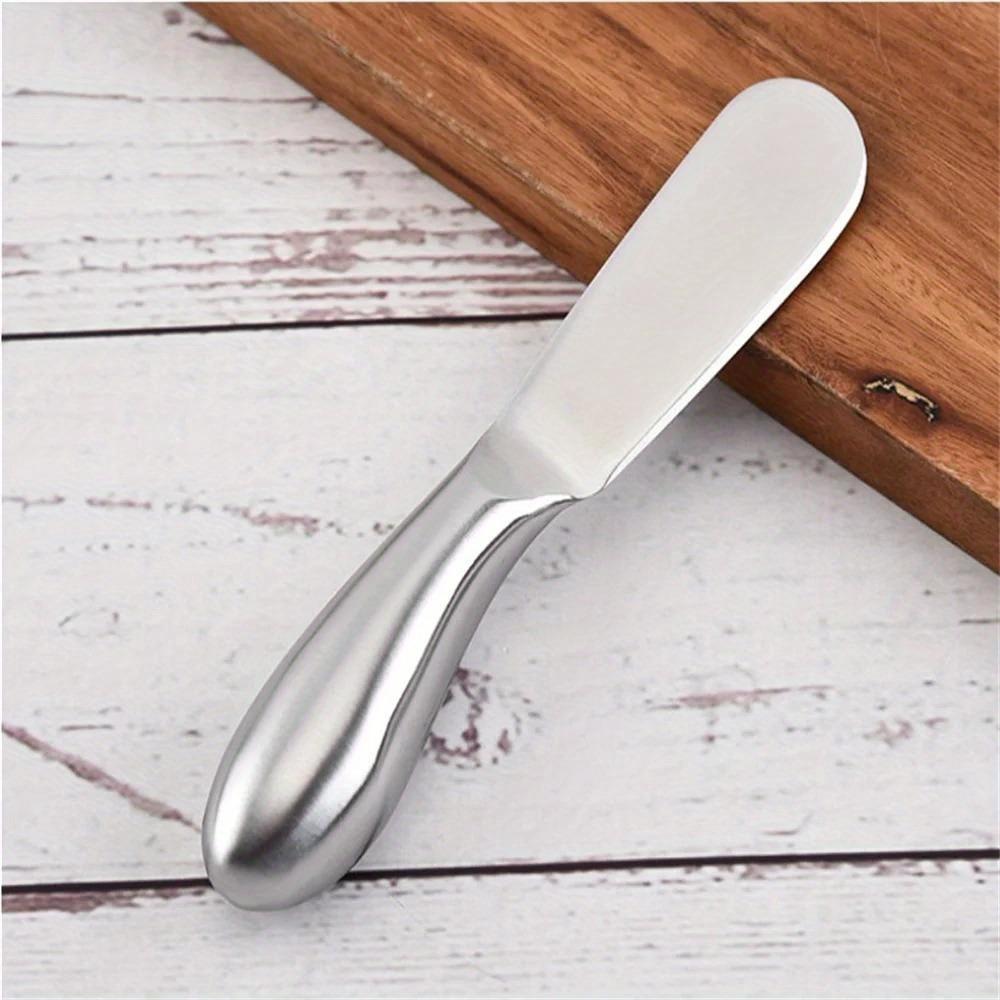 1PC Stainless Steel Butter Cutter Cheese Jam Spreaders Wipe Cream Cutter Utensil Multifunction Butter BreadKnife Kitchen Gadget
