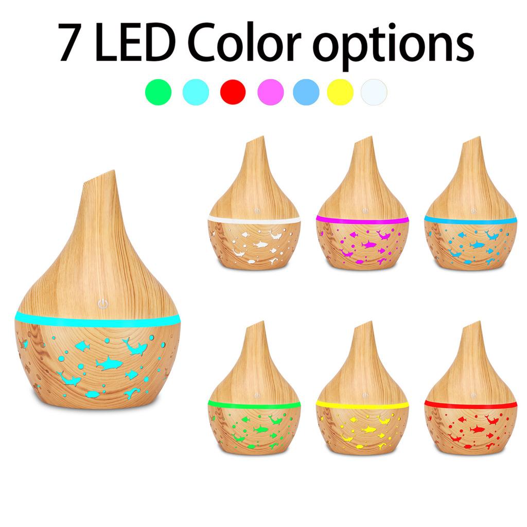 Led Seven Color Light Usb Charging Humidifier Aromatherapy Machine Air Purifier