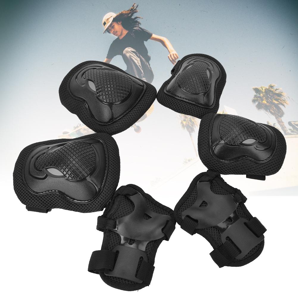 Thickened Roller Skate Protection Gear Set Knee Pads Elbow Pads Gloves for Adult