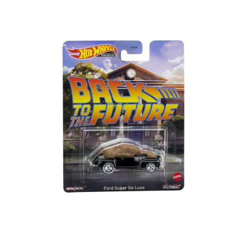 Hot Wheels Retro Entertainment Back to the Future - Ford Super Deluxe [Ages 3 and up] HKC25