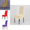 Premium Stretch Spandex Dining Room Chair Cover For Elegant Furniture Decor