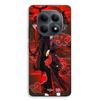 Phone Case - MANIACASE - Xiaomi Redmi Note 15 5g - TPU Silicone - Demon Slayer Itachi Uchiha Pattern - Red