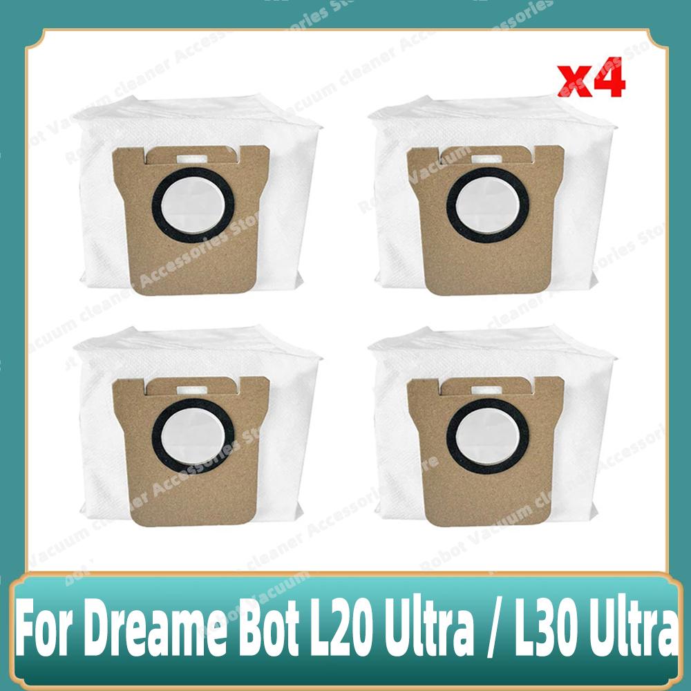 Fit For Dreame Bot L20 Ultra / L30 Ultra / X20 Pro Supplies Accessories Main Side Brush Mop Cloths Hepa Filter Dust Bags Parts