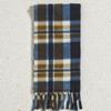 [Pet] Check Pattern Scarf Navy